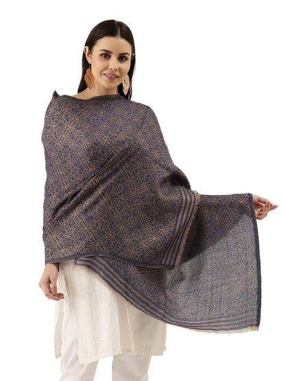 Pashmoda Women Chaman Fine Pashmina Wool Blend Stole (Size : 71X203 CM)