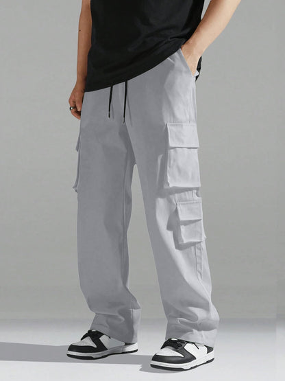 Indoprimo Men Cargo || Men Cargo Pants || Men Cargo Pants Cotton || Cargos For Men || Men Cargo Trouser (In, Alpha, Xl, Regular,