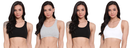 Lyra 541 Premium Cotton Non-Padded Beginners Bra For Women