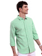 Ketch Mens Slim Fit Mint Casual Shirt (KHSH001519_Mint_M)