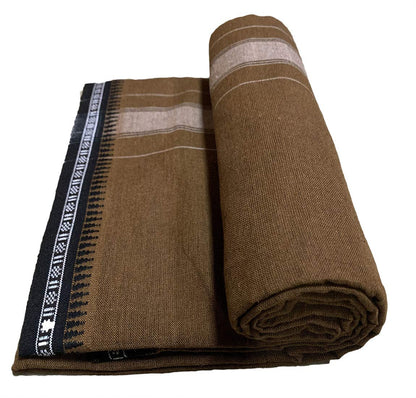 Prakasam Cotton Mens Colour Thalapathi Border Single Dhoti/Size1.28X2.00 Mtrs/Combo Pack Of 2 Dhoties