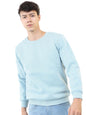 Ketch MenS Cotton Blend Round Neck Sweatshirt (Khss000077_Blue