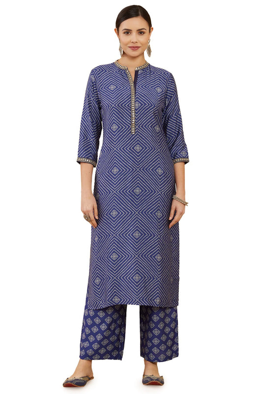 Soch Women's Crepe Kurta Set
