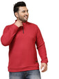 Rigo Waffle Knit Solid Plus Size T-Shirt for Men | Full Sleeves T-Shirt | Solid T-Shirts for Man | Stylish, Casual Wear Plus Siz