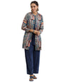 Libas WomenS Velvet Co Ord Set (49033W_Blue