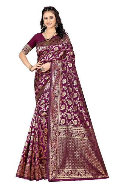 Sugathari Womens Banarasi Saree Pure Kanjivaram Silk Saree Soft new ladies 2023 Design Wear Pattu Sarees Latest Cotton Party Sa