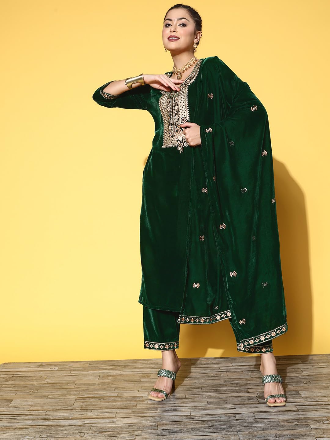 Varanga Women's Velvet Shirt
