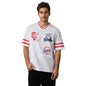 The Indian Garage Co Mens Warner Bros. Collection Boxy Fit Scooby Doo V Neck T-Shirt