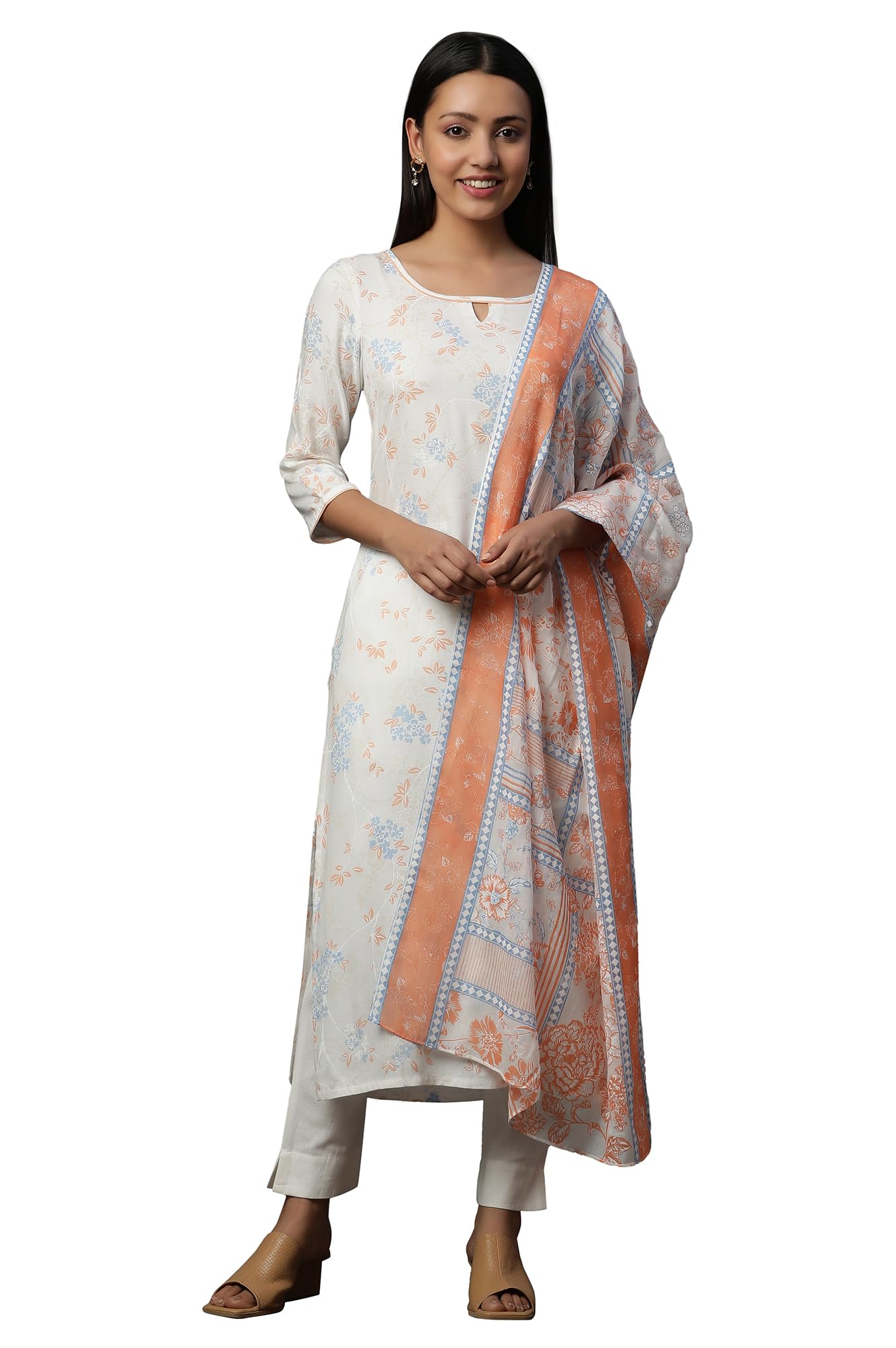 Aurelia Women Floral Print Stole