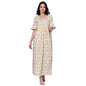 OOMPH! Cotton Blend Nighty for Womens | Night Gown | Nighty | Nightdress | Maxi Dress | Sleepwear | Gown for Women | Nighties |