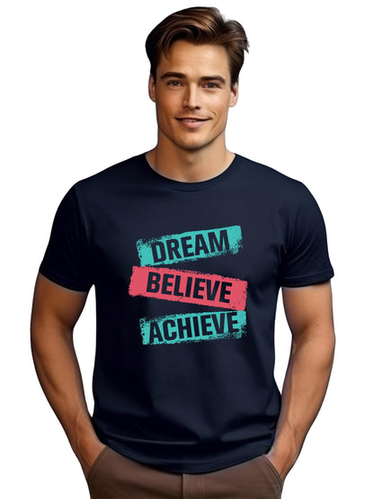 ADRO Tshirt for Men | Printed T Shirt for Men | 100% Cotton T-Shirt |Printed T Shirt | T-Shirts | RN24-DBA-NB