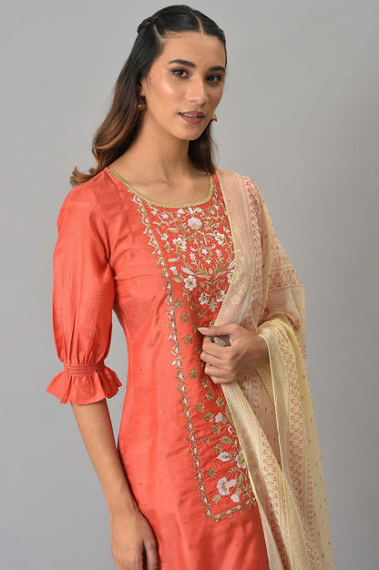 Aurelia WomenS Polyester Set (22Aud10501-504420_Peach