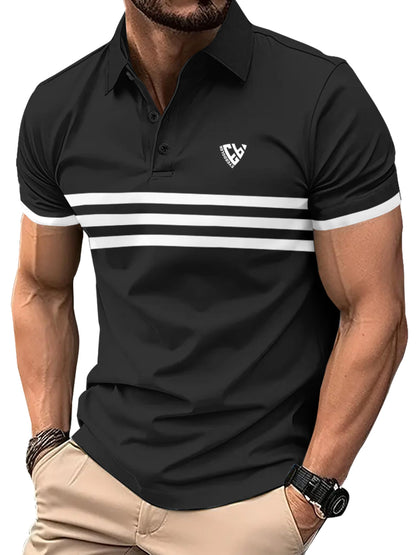 Noble Monk MenS Regular Fit Polo T Shirt |Half Sleeves |Collar Tshirts | Casual T-Shirt For Men