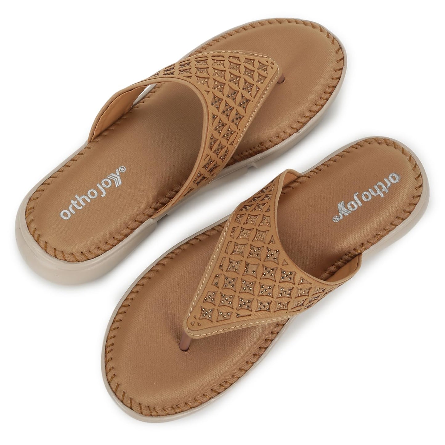 Ortho Joy Doctor Fancy Slipper For Women || Orthopedic WomenS Fancy Sandal For Women