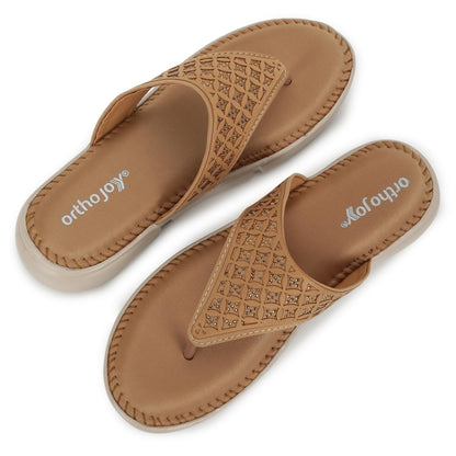 Ortho Joy Doctor Fancy Slipper For Women || Orthopedic WomenS Fancy Sandal For Women