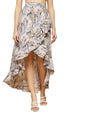 OOMPH! Long Skirts for Women Brown - msk081