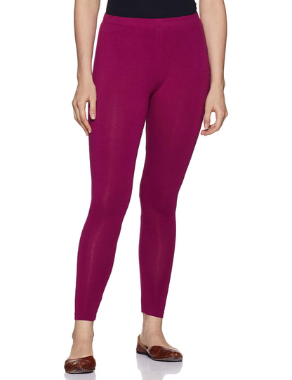 Rupa Softline 4D Cotton Stretch Comfort Ankle Leggings for Women,All-Purpose Fashion for Western, Ethnic, Sporty, and Casual Wea
