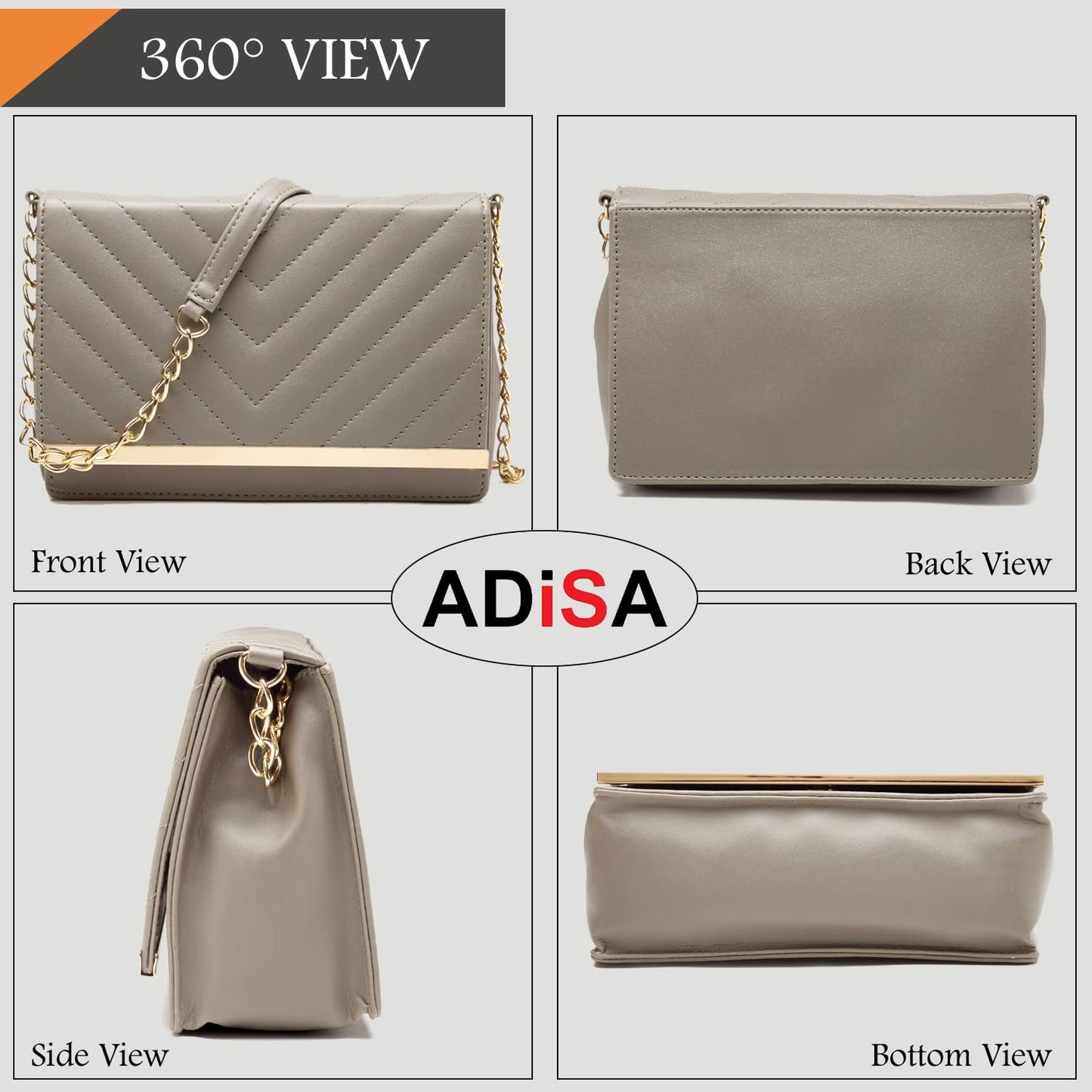 ADISA Womens Sling Bag (Olive)