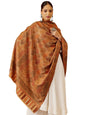 Pashmoda Women Gulnaz Kaani Wool Blend Kashmiri Shawl, Stole, Scarf, Luxury Pashmina Evening Wrap (Size: 101 X 203 CM)