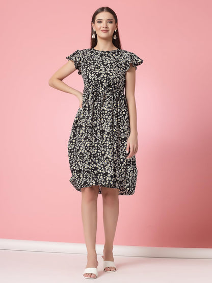 Oomph! WomenS Western & Fusion Wear Western Dresses For Women Black - Md800