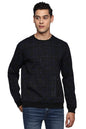 Allen Solly Men Printed Casual Full Sleeve Crew Neck T-Shirt