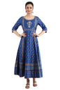 Royal Blue Flared Dress