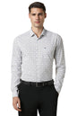 Allen Solly Men Slim Fit Printed Formal Cotton Shirt