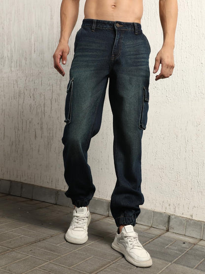 Hubberholme Men Summer Cotton Straight Fit Mid-Rise Jeans 21