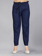 Aarika Girl's Regular Pants (PL-AF-2205_Navy Blue_38)