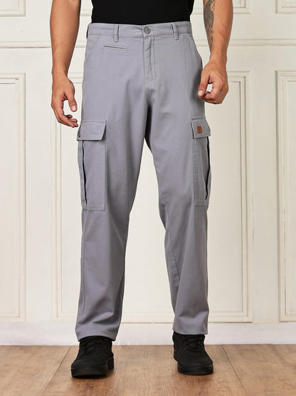 Thomas Scott Mens | Solid | Light Weight | Breathable Fabric | 6 Pocket | Mid Rise | Regular Fit | 100% Cotton | Button Waist |