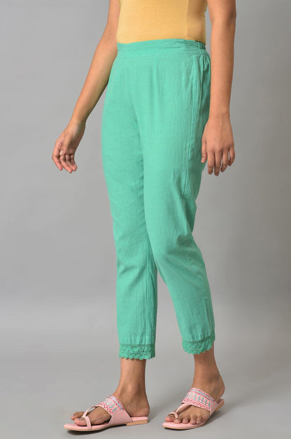 Aurelia Pure Cotton Strechable Trouser For Women | Ankle Length Trouser For Women | Pure Cotton Trouser For Women | Pants For Wo