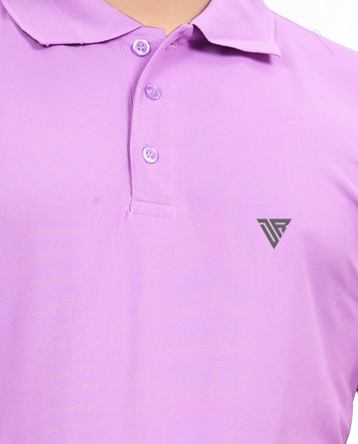 More & More MenS Solid Regular Fit Polo