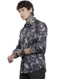 The Indian Garage Co Mens Slim Fit Abstract Print Long Sleeves Party Shirt