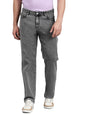Kotty MenS Regular Mid Rise Grey Jeans