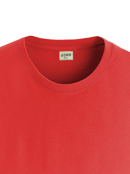 ADRO Mens Flag Printed Cotton T-Shirt_RN24-L2-FLAG-RD