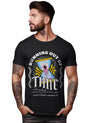 Peppyzone Mens Regular Fit T-Shirt (PZ-Trendy-2125_Black5