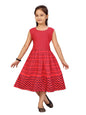 Aarika GirlS Cotton A-Line Knee-Length Dress (Md-Dl-1002_Gajri_30)