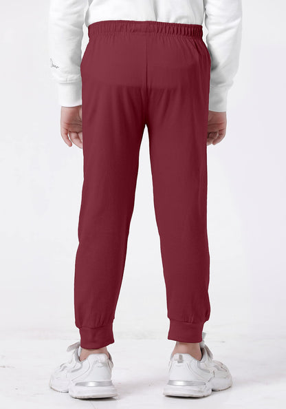 Kyda Kids Boys Cotton Printed Track Pants (Pack Of 2)