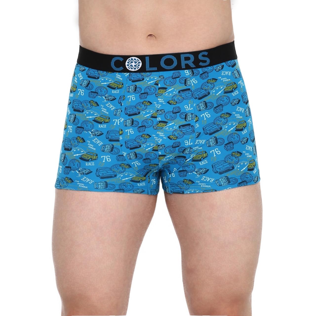 Rupa Classic Regular Solid Frontline Mens Printed Mini Trunks | Soft-Touch Cotton Stretch | Snug Fit | Breathable Fabric | Pack