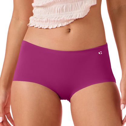 Enamor Innovations Invisi, All Day Comfort, Mid Waist Boyshorts Panty for Women - No Visible Panty Lines, Breathable, Sweat Wick