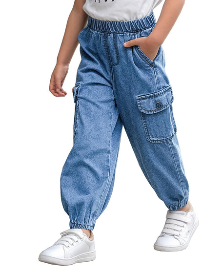 Naughty Ninos BoyS Regular Casual Pants (Nnb0050Pnt_Blue
