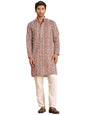 Jompers Mens Embroidered & Printed Kurta Set