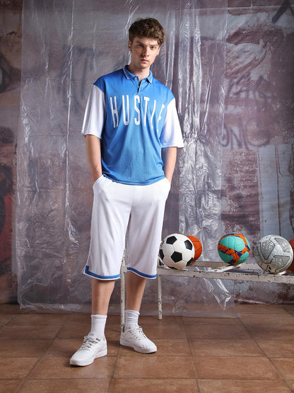 Hubberholme Men Oversized Fit Printed Casual Co-Ord