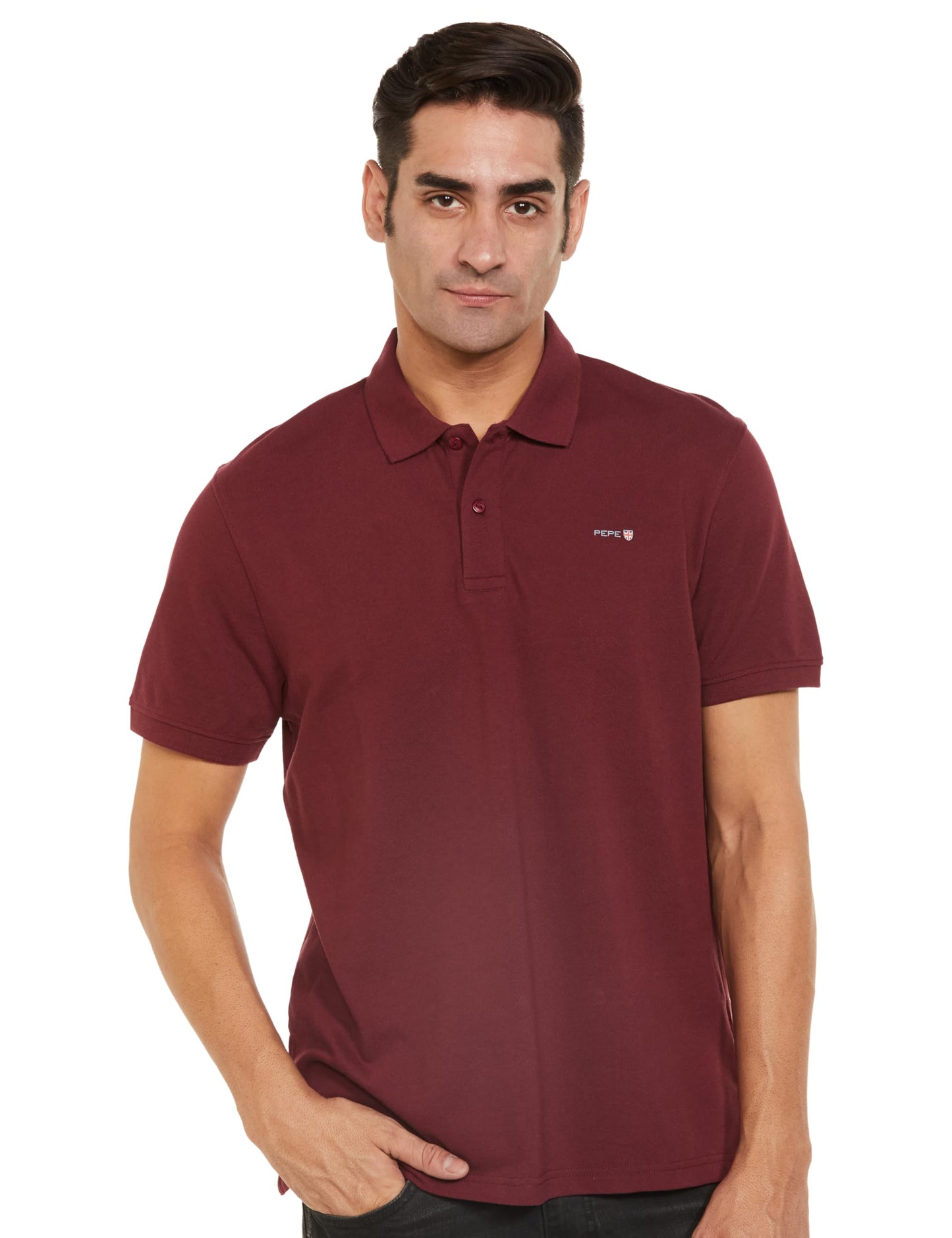 Men'S Maroon Polo Shirt