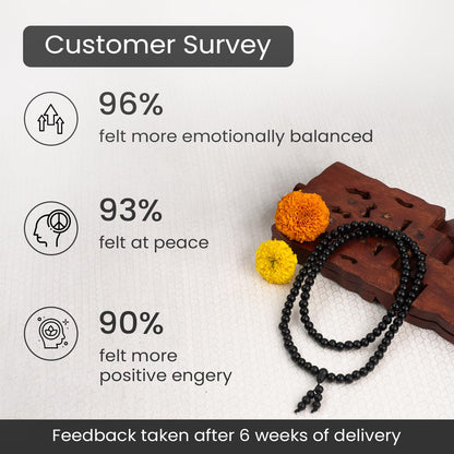 Astrotalk Stretchable Karungali Malai 8mm | Karungali Malai Original 108+1 Beads for Protection & Peace | Stretchable Jap Mala | Unisex Spiritual Mala | Gift for Man & Woman | Premium Gift Box