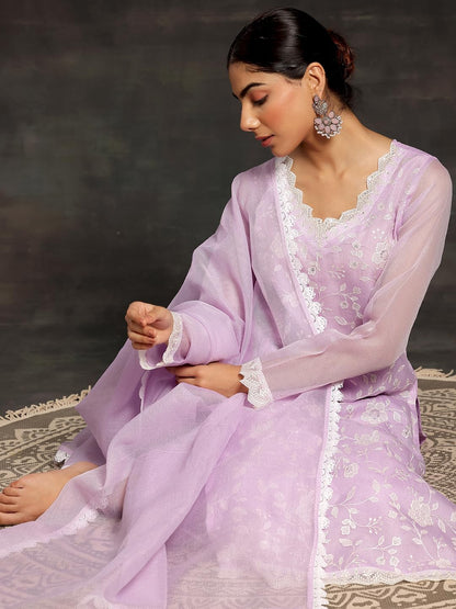 Libas WomenS Cotton Blend Kurta Set (272470R