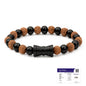 Astrotalk Karungali Rudraksha Damru Bracelet | Original 5 Mukhi Rudraksha and Karungali Beads | Shields From Evil Eye, Brings Peace & Focus | Bracelet for Man and Woman | Gift for Man & Woman