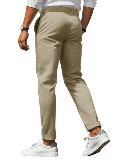 Noble Monk Formal Pants For Men | Stylish Regular Fit MenS Wear Trousers For Office Or Party | Solid Formal Regular Fit Trouser