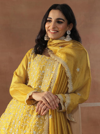 Libas WomenS Silk Blend Kurta Sets (49521R