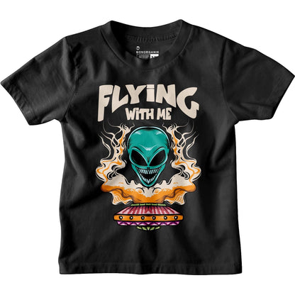 Bon Organik Boys Regular Fit T-Shirt (BON12174_Black